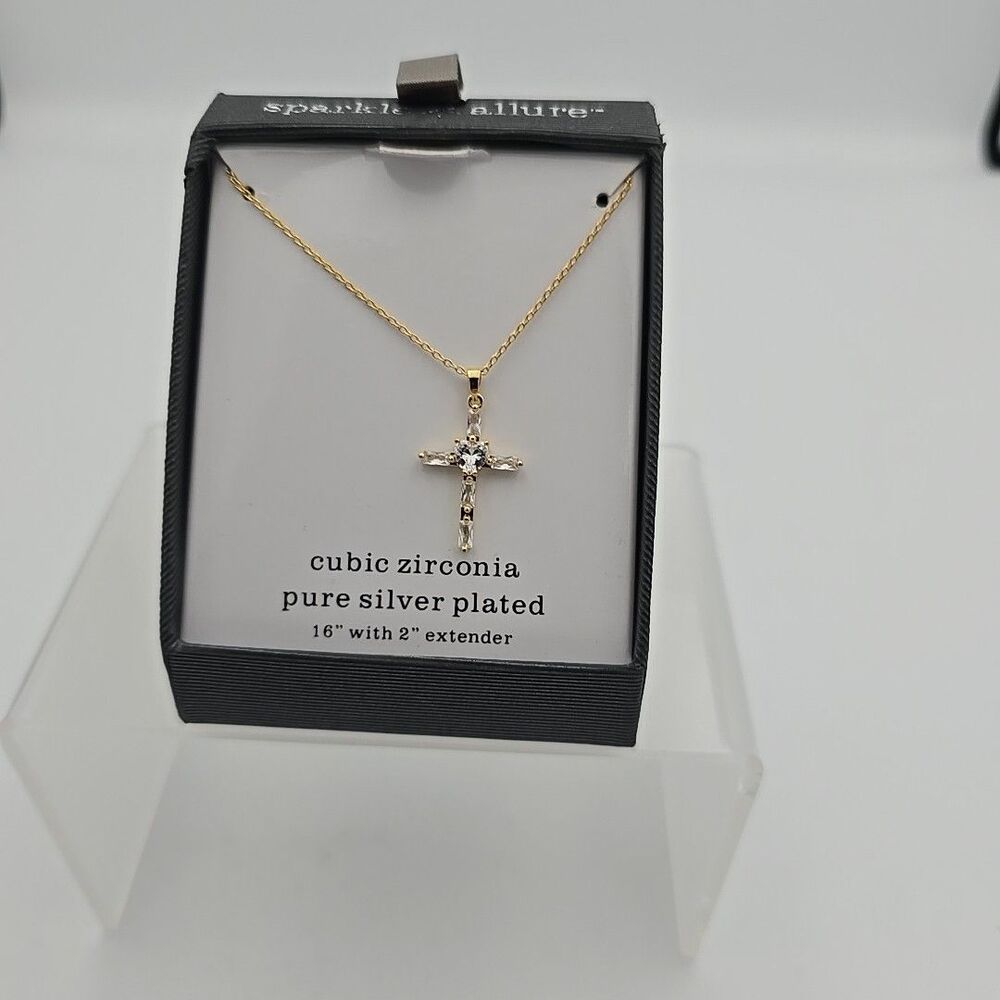 New Cross Pendant Necklaces | Inspiring Jewelry Gifts In Box Birthday Christmas